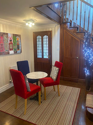 New look hallway to our B&Bin St Fagans